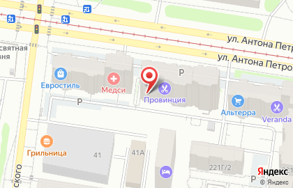 Студия растяжки Stretch & Go в Индустриальном районе на карте