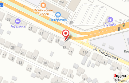 Торгово-монтажная компания Лидер на улице Матросова на карте