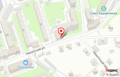 Салон-магазин ритуальных принадлежностей и памятников Ильмир в Центральном районе на карте