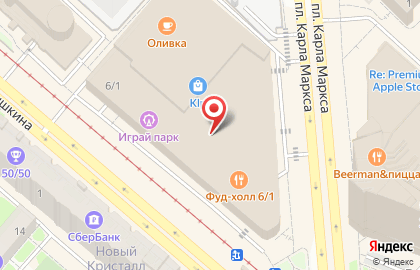 Магазин дверей Torex на площади Карла Маркса на карте