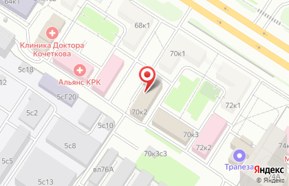 Московская церковь Воскресенье на карте