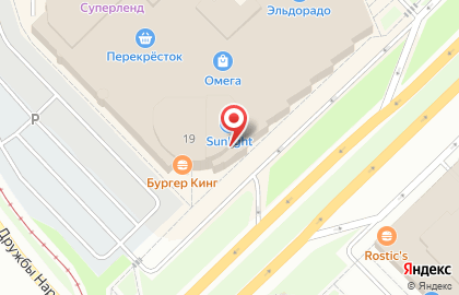 ТЦ Омега в Набережных Челнах на карте