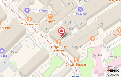 Общежитие "Городской отель" на Бауманской на карте