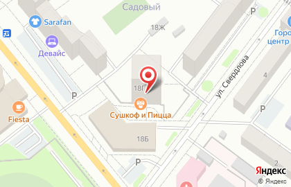 Магазин Красное & Белое на улице Кривоусова в Верхней Пышме на карте