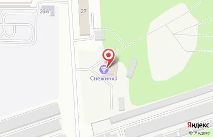 Лыжная база Снежинка на Воткинском шоссе на карте