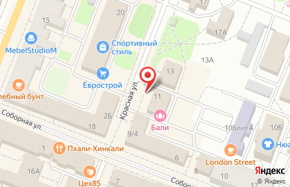 Росс-Тур в Санкт-Петербурге на карте