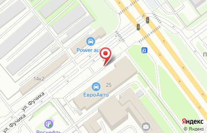 Автомод на карте