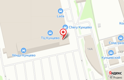Автосалон Geely Кунцево на улице Горбунова на карте