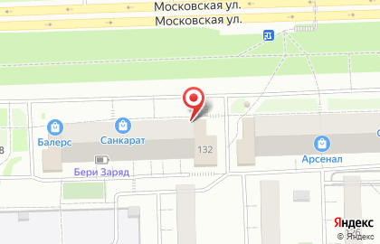 Магазин сантехники Санкарат на Московской улице на карте