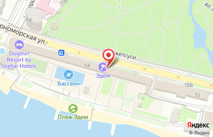 Теннисная академия Чемпион на Черноморской улице на карте