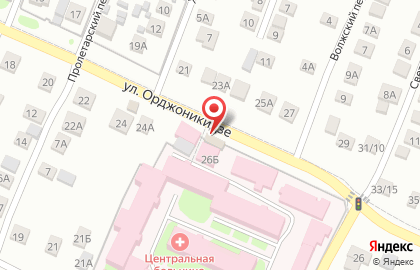 Салон ритуальных услуг на улице Орджоникидзе на карте