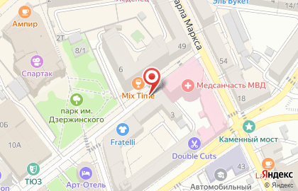 ЖАСО на улице Дзержинского на карте