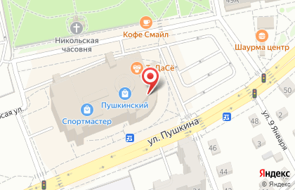 Бутик Elis на улице Пушкина на карте