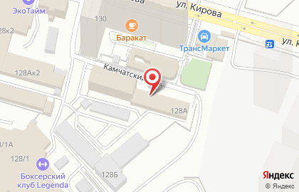 Столовая в Уфе на карте