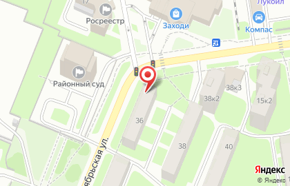 Агентство недвижимости Александрия на Октябрьской улице на карте