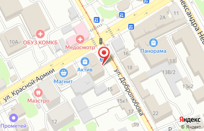 Ателье по ремонту и пошиву одежды в Курске на карте