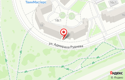 Ремонт стиральных машин SIEMENS на улице Адмирала Руднева на карте