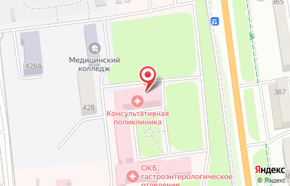 Больница Сахалинская областная клиническая больница в Южно-Сахалинске на карте