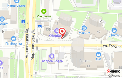 Магазин по продаже хлебобулочных и молочных изделий Жито на улице Гоголя на карте