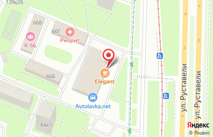 Магазин автозапчастей ТД Термокейс Петербург на карте
