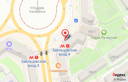 Киоск по продаже печатной продукции в Заельцовском районе на карте