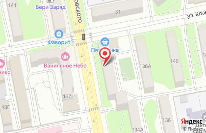 Магазин Красное & Белое в Ижевске на карте