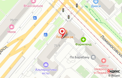 Кредит Европа банк в Москве на карте