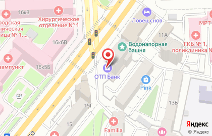 ОТП Банк в Челябинске на карте