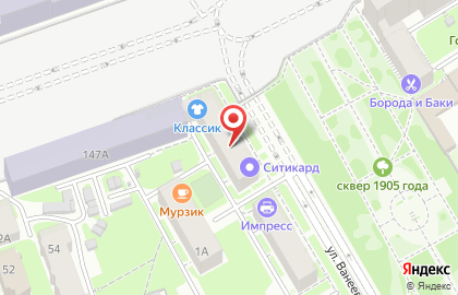 Салон-магазин в Нижегородском районе на карте