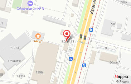 Автомойка в Хабаровске на карте