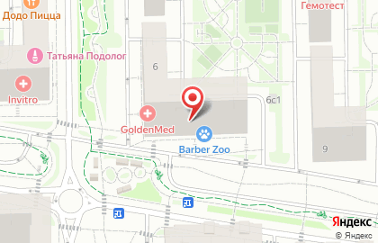 Зоосалон Barber Zoo на карте