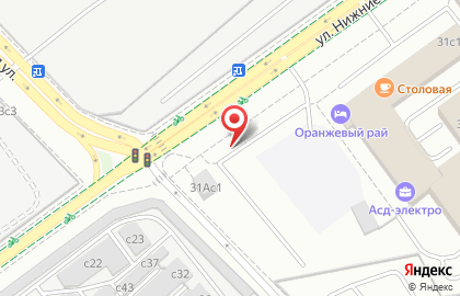 Марьино-172 на улице Нижние Поля на карте