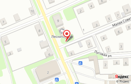 Ивангородское Лесничество на карте