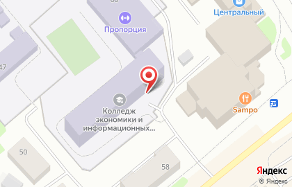Мурманский колледж экономики и информационных технологий на карте