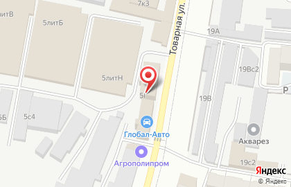 Завод им. Фрунзе в Кировском районе на карте