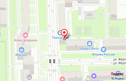 Капелька на Варшавской улице на карте
