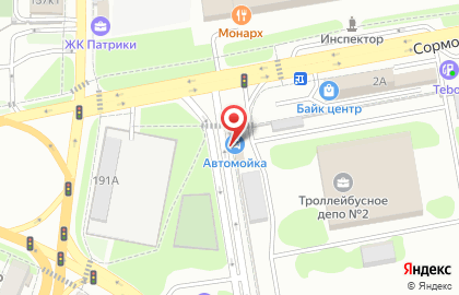 Автоцентр в Краснодаре на карте