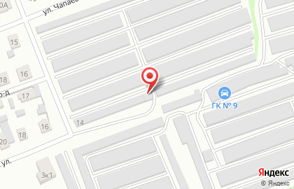 Гаражный кооператив №15 на Туркменской улице на карте