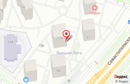 Супермаркет Магнит в Саранске на карте