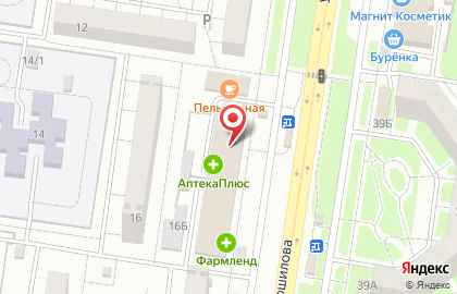 Магазин бытовой химии и хозтоваров в Автозаводском районе на карте