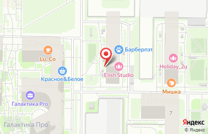 Продуктовый магазин в Санкт-Петербурге на карте
