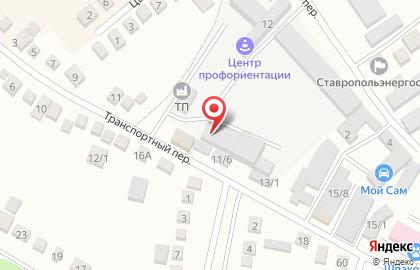 Автостоянка Патим на карте