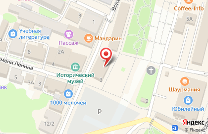 Салон связи Связной в Кинешме на карте