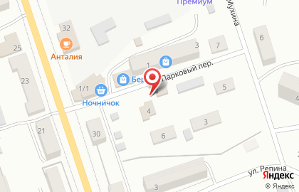 Станция замены масел в Парковом переулке на карте