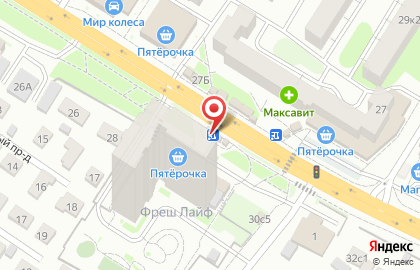Киоск по продаже хлебобулочных и молочных изделий Жито на Касимовском шоссе на карте