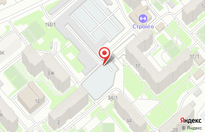 Автосервис Комсомольская на карте