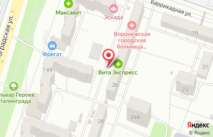 Диагностический центр Городская больница №16 на карте