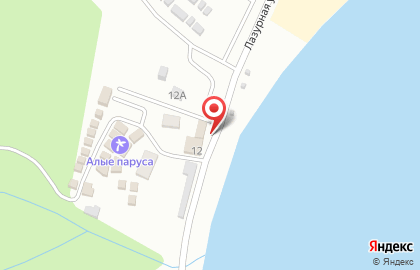 База отдыха Алые паруса в Советском районе на карте