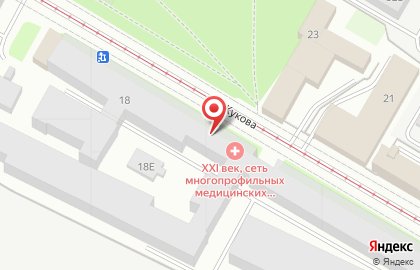 Медицинский центр XXI век на карте