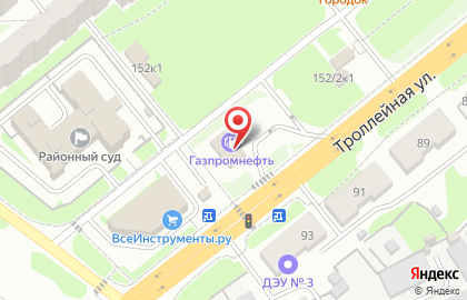 Газпромнефть в Новосибирске на карте